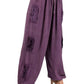 Geeta Hippie Clothes Bohemian Clothing Gypsy India Festival Embroidery Bell Harem Pants 4043