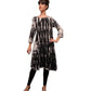 Sacred Threads Hippie Bohemian Tie Dye Tier Dress 223690