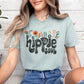 HIPPIE SOUL GARMENT DYED WESTERN GRAPHIC TEE SHIRT