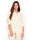 Retro Plus Size Hippie Clothes Bohemian Gypsy Indian Embroidered Gauzy Kurta Top All Colors 3X 1055